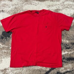 Ralph Lauren Vibrant Red Short Sleeve Tee